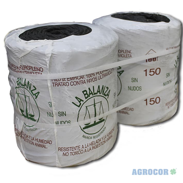 Hilo de Rafia Empacar negro T 150 la Balanza