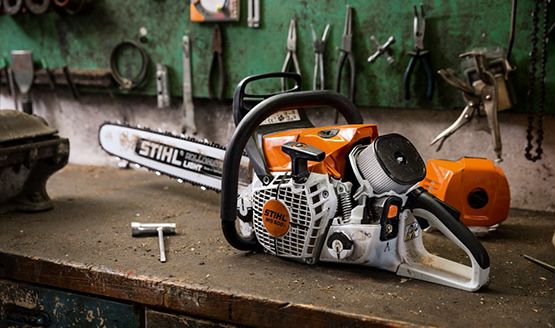 Consejos para guardar la motosierra