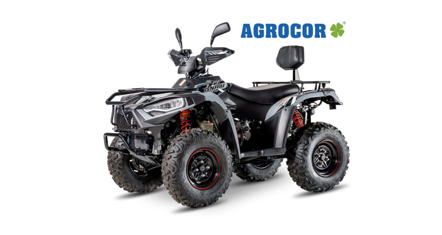ATV UTV quad aplicado al olivar para recoger fardos
