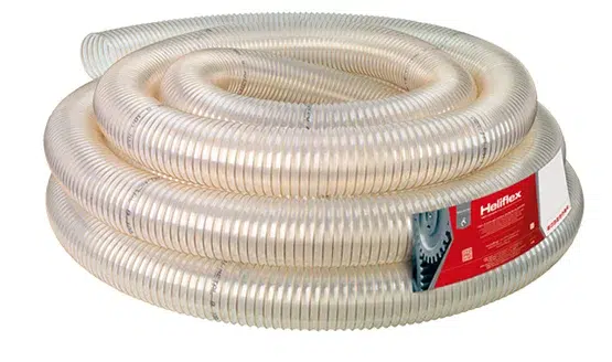 Conservación de mangueras espiraladas de PVC