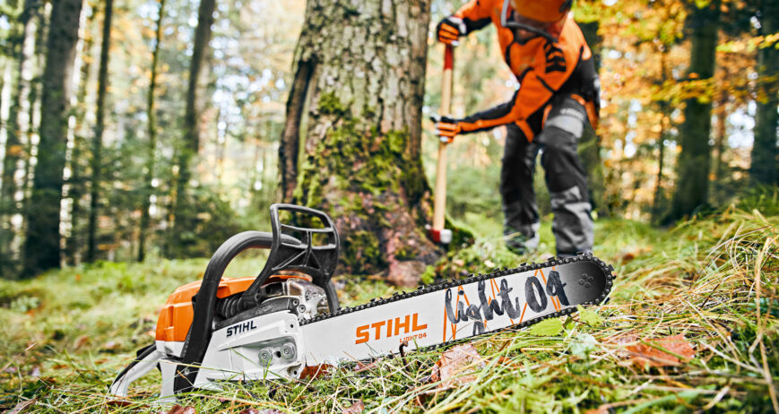 La espada y cadena correctas: la clave para una poda perfecta Afilar la cadena de tu motosierra: La clave para un corte preciso y eficiente