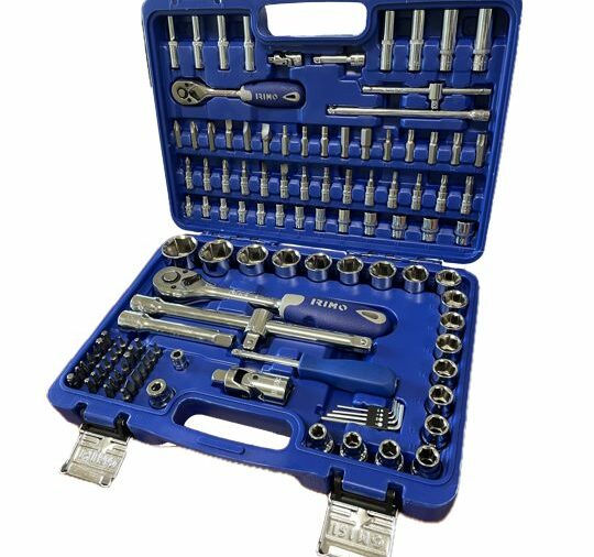 Juego llaves de vaso 1/4 y 1/2 115 piezas IRIMO