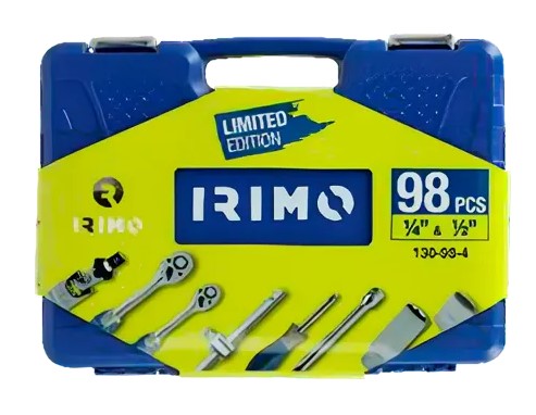 Juego llaves de vaso 1/4 y 1/2 98 piezas IRIMO - Imagen 2