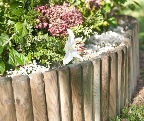 Bordo madera 30x200 cm. diam. 5