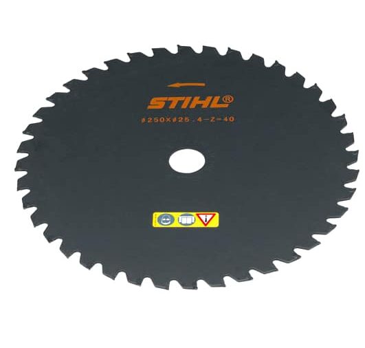 Disco cortahierbas ø 250-40 metal duro (20 mm)