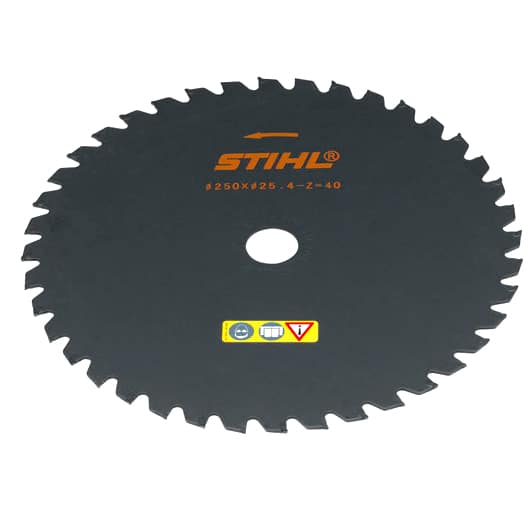 Disco cortahierbas ø 250-40 metal duro (20 mm)