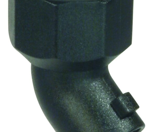 Racor Final 45º con Acople Rápido 1/2" Hembra para Sistemas de Riego