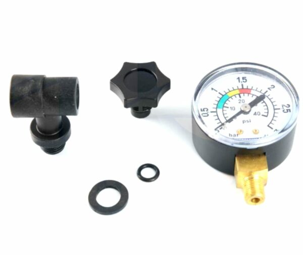 Manometro 1/8''completo vertical + casquillo