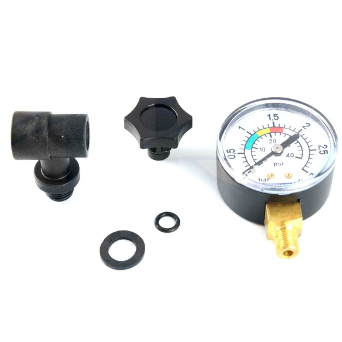 Manometro 1/8''completo vertical + casquillo
