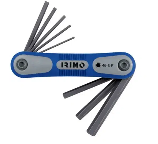 Juego llaves hexagonales 8 piezas navaja IRIMO