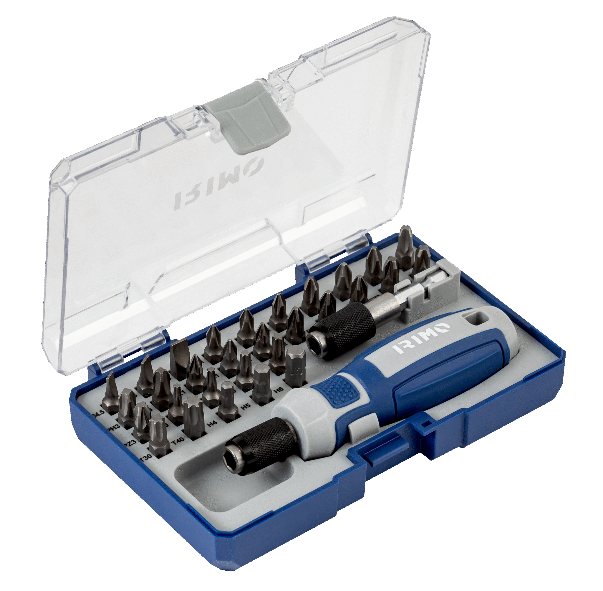 Juego puntas 1/4''destornillador portapuntas 32 pz