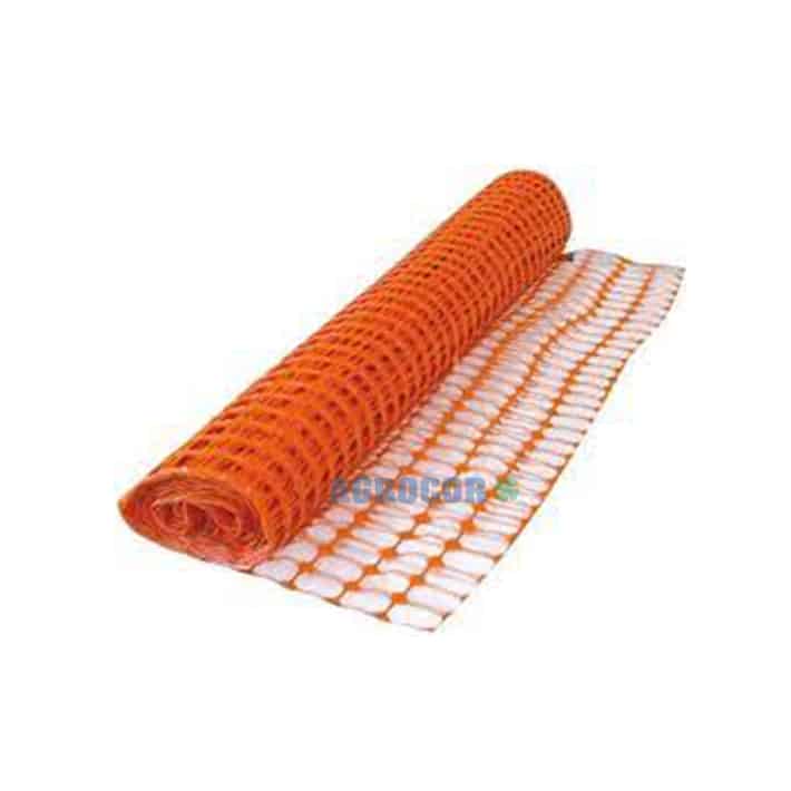 Malla Balizamiento Cuadro 100x40mm 90gr/m2 1x50m
