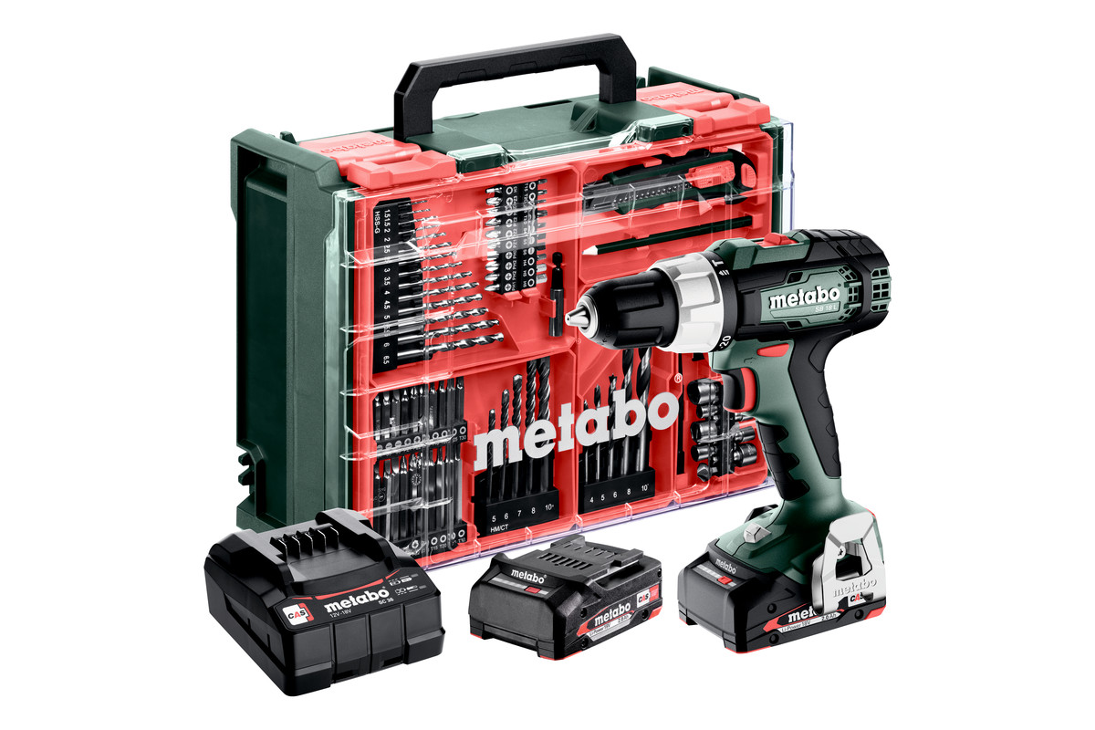 Kit Metabo 18V + Taller de 78 piezas.