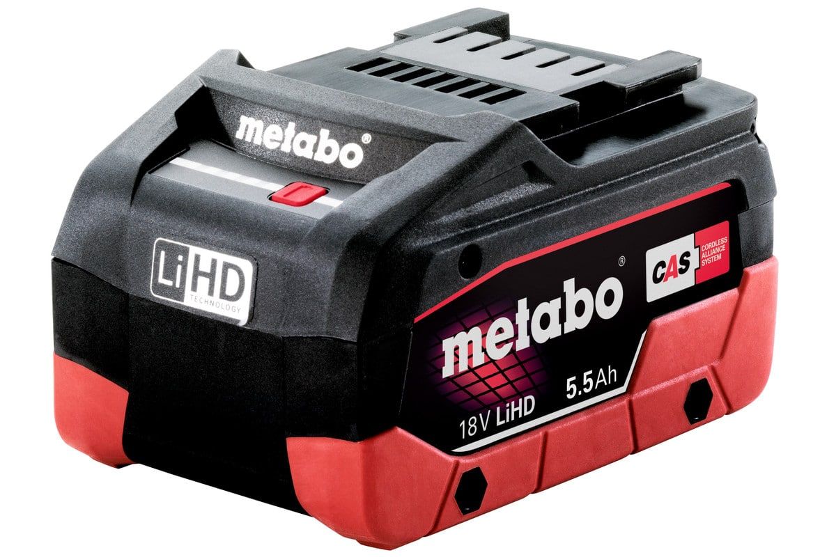 Bateria metabo 18 v 5.5 ah li-hd