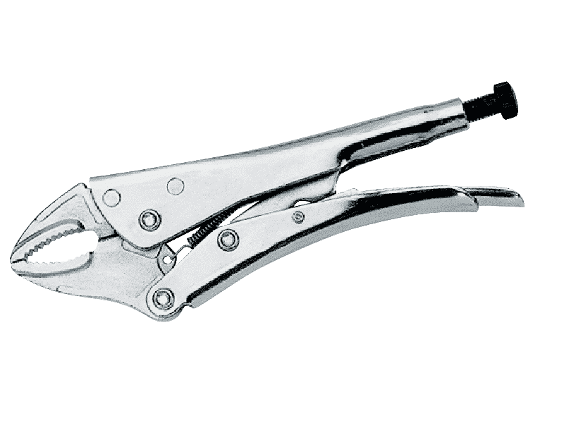 Mordaza grip 190 mm, boca curva con cortante IRIMO