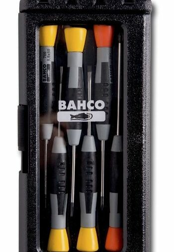 Juego destornilladores precision 6 piezas BAHCO