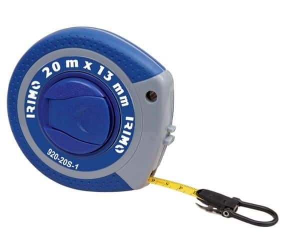 Cinta metrica 20 mt. (hoja acero) irimo