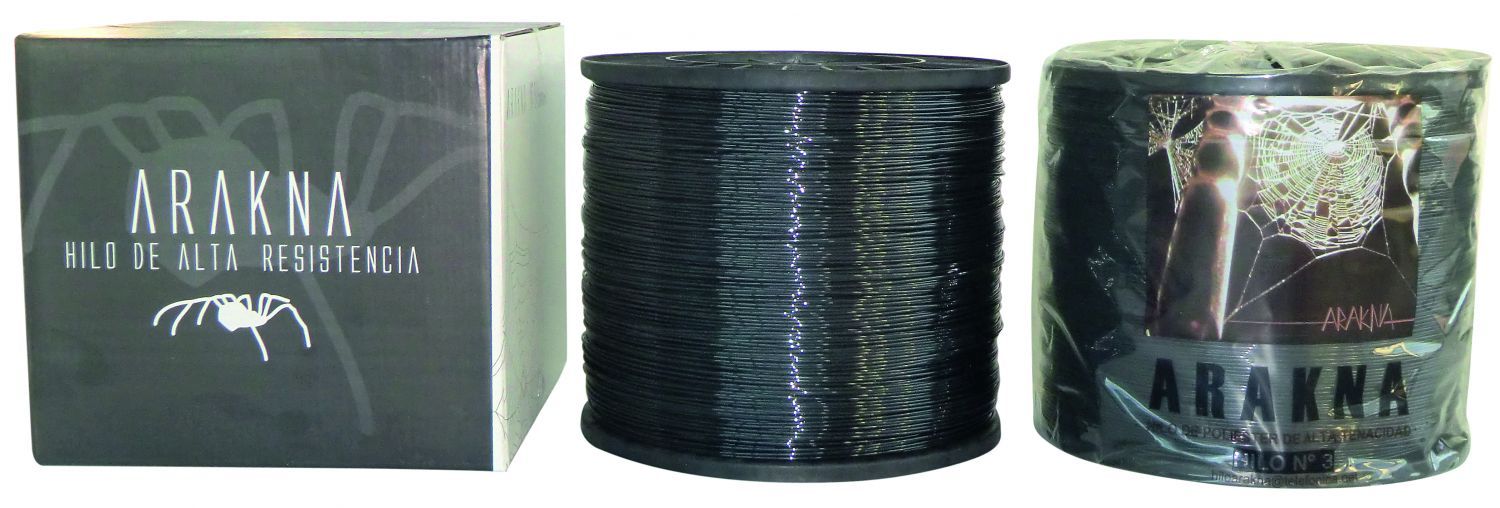 Hilo arakna nº 4 ø 3,00 mm bobina 1500 m r.400 kgf