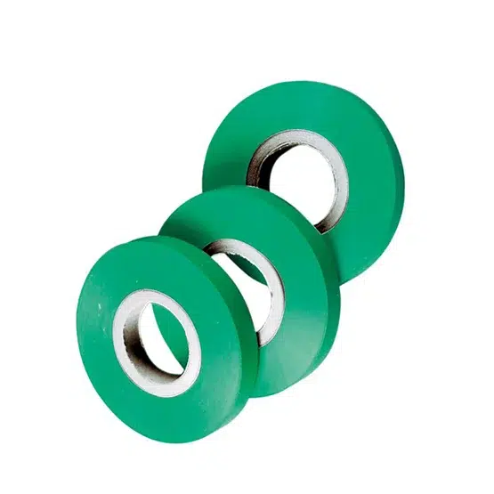 Cinta atadora PVC verde 10 und 26m x 0.15mm