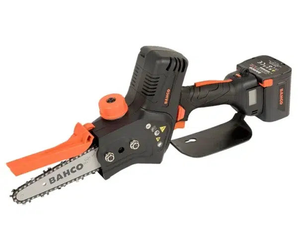 Motosierra eléctrica a batería BAHCO BCL15IB con motor brushless 600W y espada de 110 mm