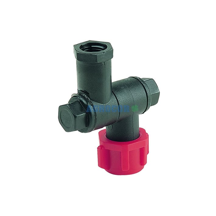 Portaboquilla articul. plast. 3/8 simple