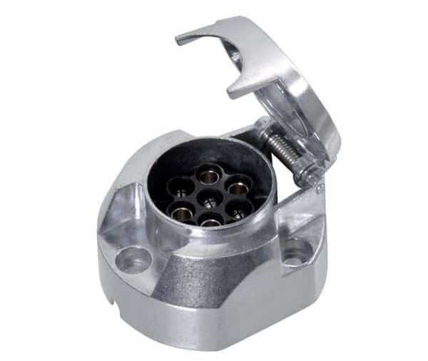 Enchufe de metal de 7 pines