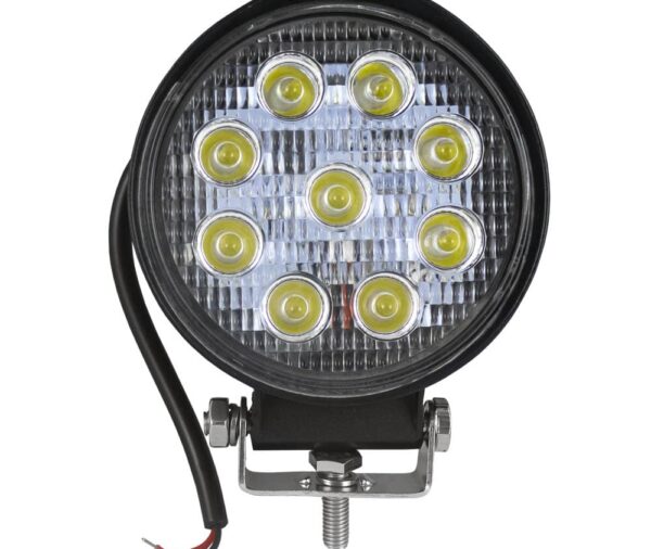 Faro de trabajo redondo led 1800 lm x9 led 27w