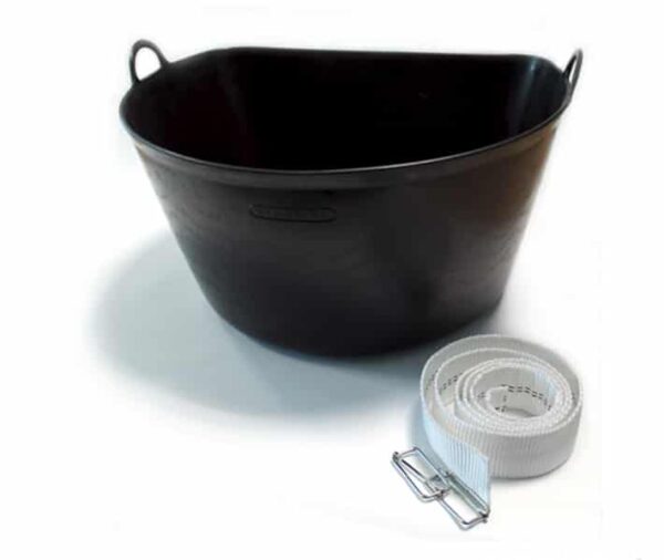 Capazo 14 litros con arnes - Macaco plastico