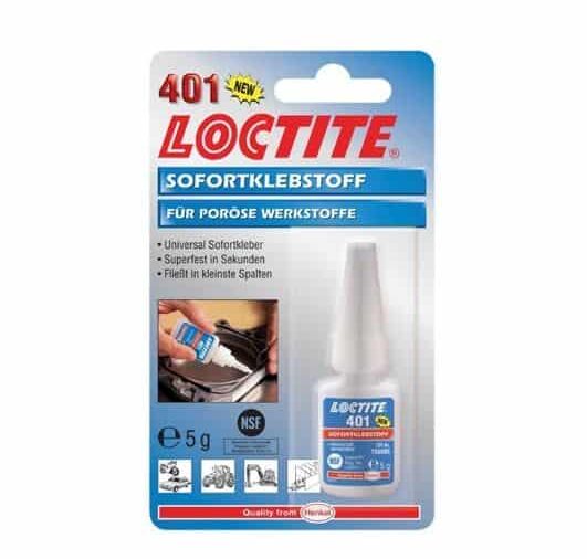 Loctite 401 5g Adhesivo Instantaneo Uso general