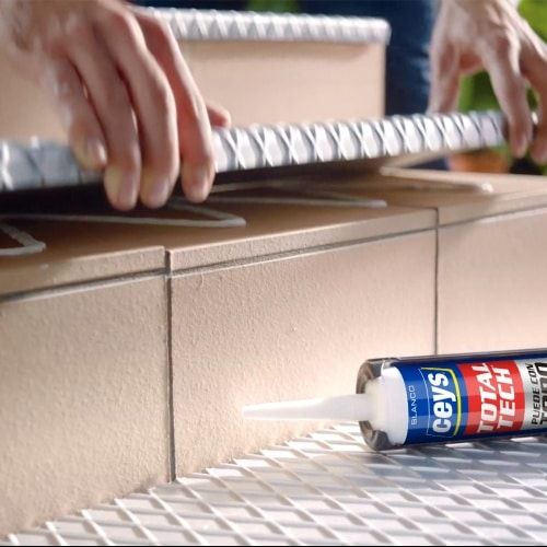 Ceys total tech adhesivo cartucho 290 ml blanco - Imagen 3