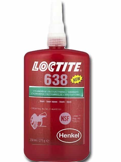Loctite 638 250 ml. Retenedor