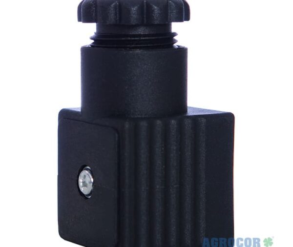 Conector bobina T30 2 polos + tierra