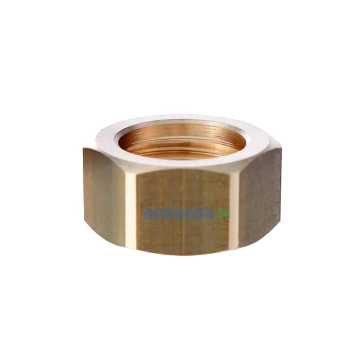 Tuerca hexagonal laton 3/4''