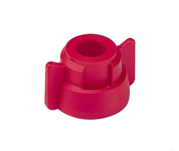 Tuerca Bayoneta ROJA ESPEJO