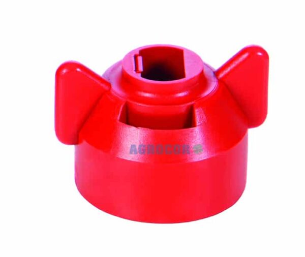 Tuerca Bayoneta ROJA Boquilla Rajilla