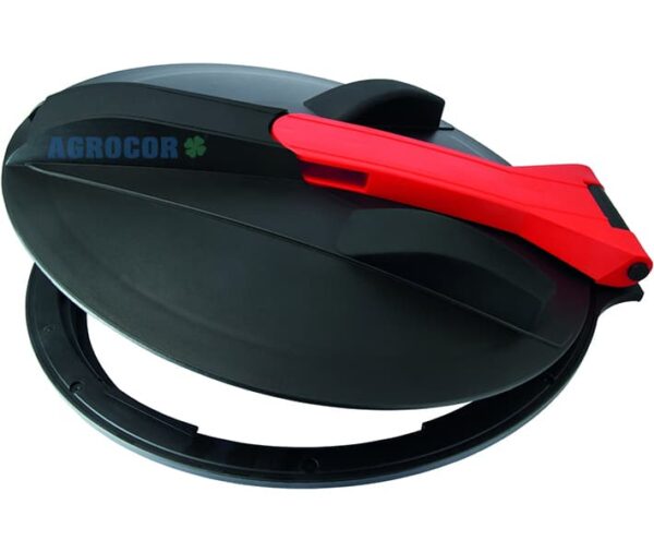 Tapa abatible de 462 mm con válvula