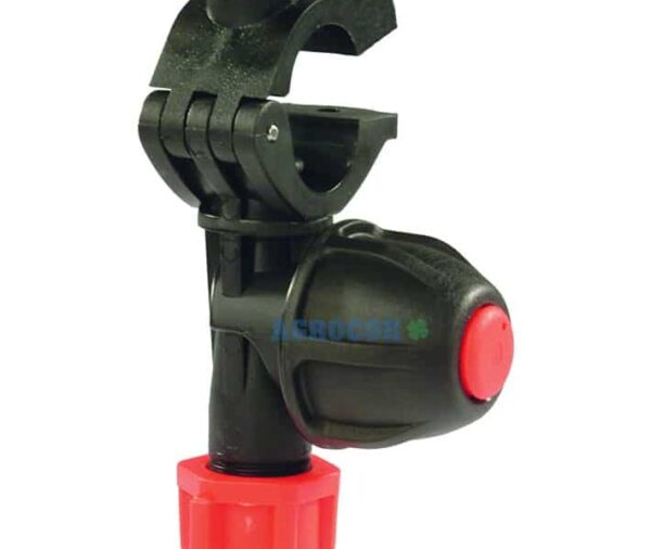 Portaboquilla abrazadera rosca 3/8 antigota plast.