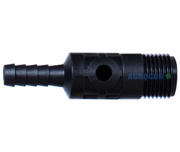 Portagoma para barra una salida ø 10 mm r 1/2m