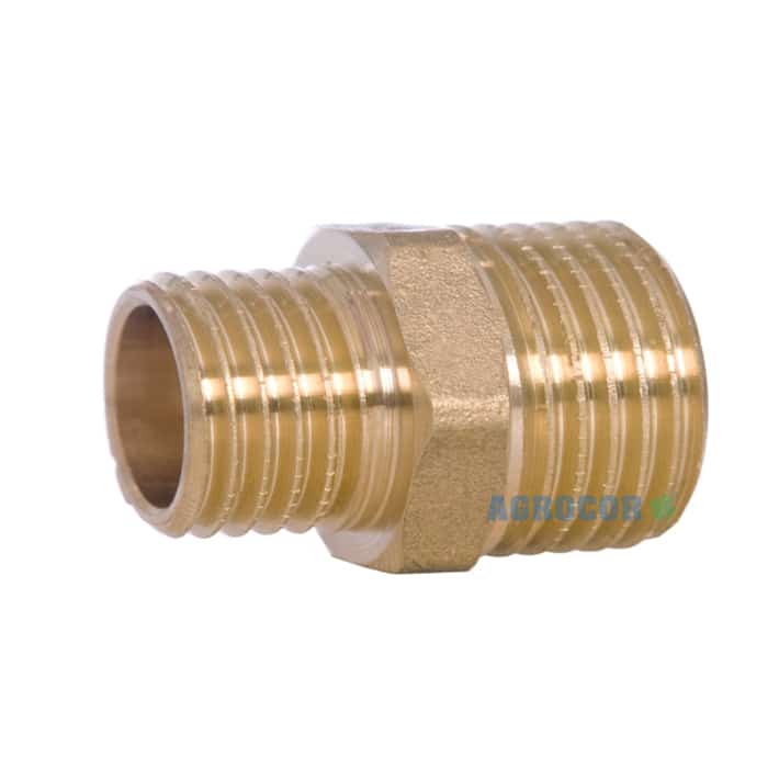 Machon Reforzado laton reducido 1/2'' x 3/8''