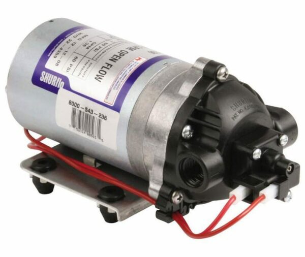 Bomba shurflo 8000 12v cc. 6,8 lts/min 4,1 bar