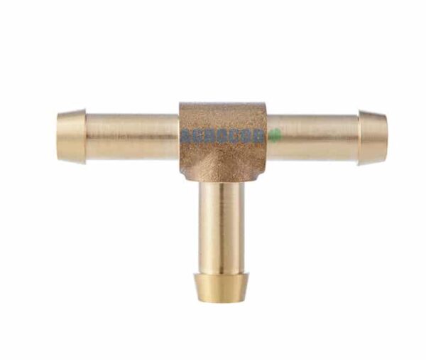 Te manguera Ø 10 mm Laton