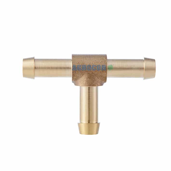 Te manguera Ø 10 mm Laton