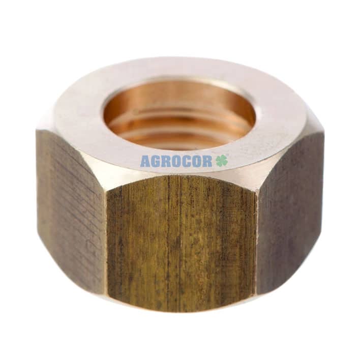 Tuerca hexagonal laton 1/2'' Ø 14.5