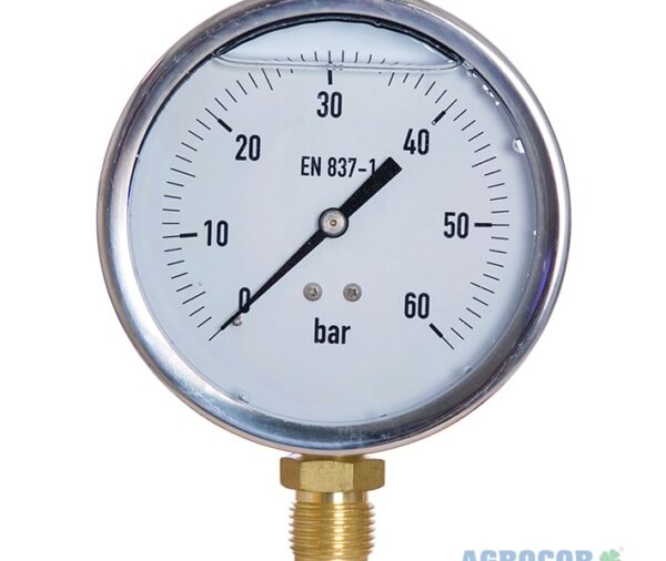 Manómetro de Glicerina 25 Bar