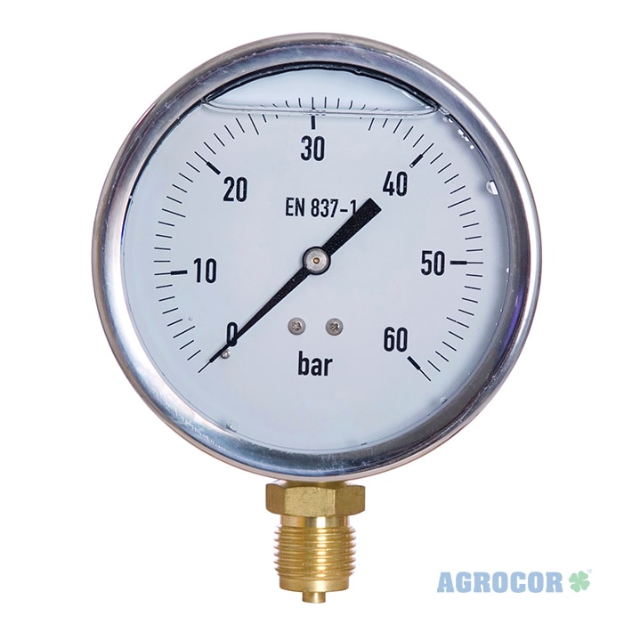 Manómetro de Glicerina 25 Bar