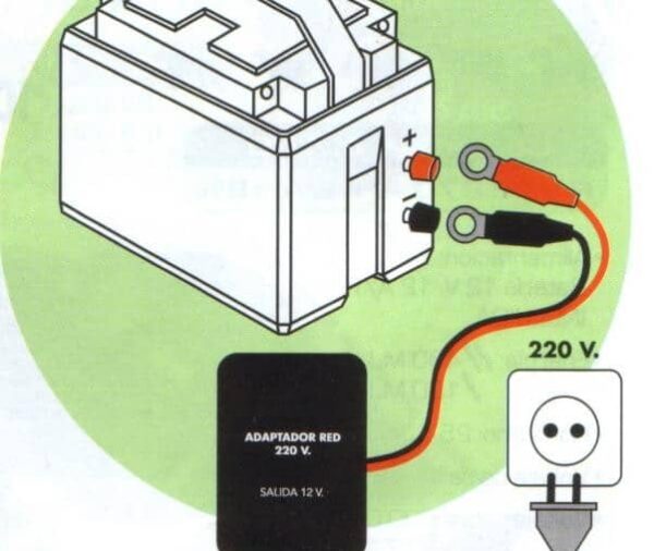 Alimentador 220v salida a 12v.