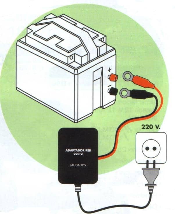 Alimentador 220v salida a 12v.