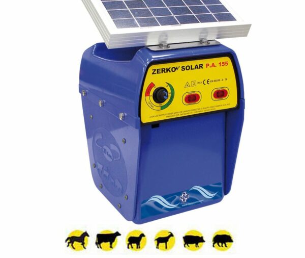 Pastor electrico Zerko-solar (sin bateria)