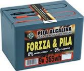 Pila Forzza alcalina 9V 365 W/H.