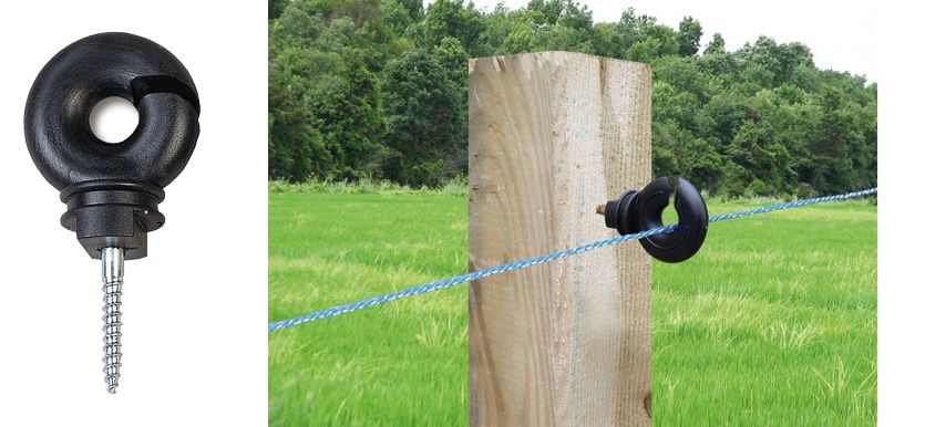 Aislador Z 2 hilo (tirafondo ø 5)